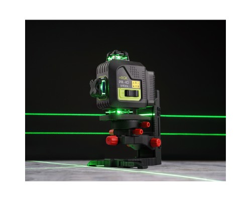 Лазерный уровень RGK PR-4D Green с зеленым лучом