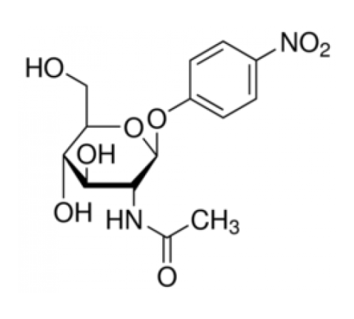 4-нитрофенил-N-ацетиββ D-глюкозаминид 99% (ТСХ) Sigma N9376