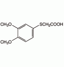 (3,4-Диметоксифенилтио) уксусной кислоты, 97%, Alfa Aesar, 1г