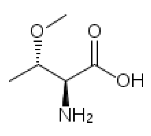 (2S,3S)-2-амино-3-метоксибутановая кислота, 98%, Acros Organics, 250мг