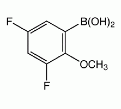 (3,5-дифтор-2-метоксифенил)борная кислота, 97%, Acros Organics, 1г