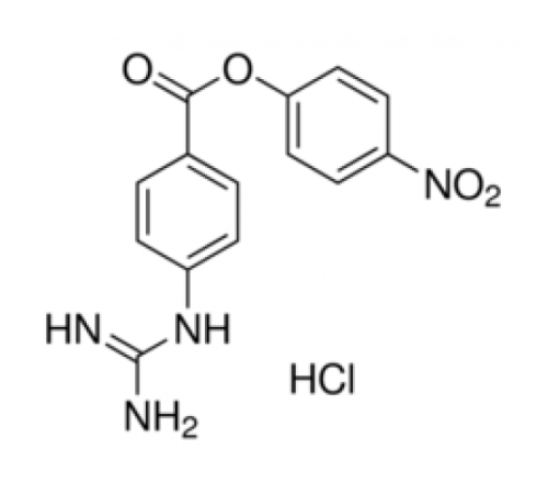 Ингибитор протеазы 4-нитрофенил-4-гуанидинобензоат гидрохлорида и субстрат Sigma N8010