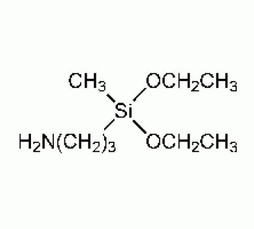 (3-аминопропил) диэтоксиметилсилан, 97%, Alfa Aesar, 25 г