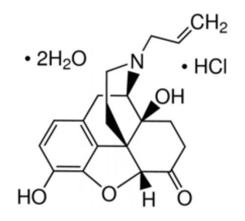 Дигидрат гидрохлорида налоксона 98% (ТСХ и титрование), порошок Sigma N7758